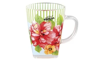 КОРАЛЛ Кружка 275 мл. Пион B091-H2013061
