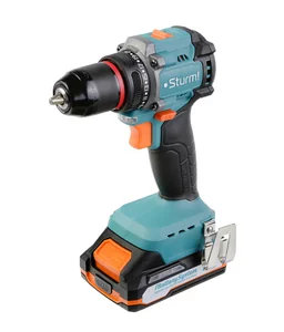 Sturm Дрель аккумуляторная б/щ, 18В, 1BatterySystem, 60Нм, 2х2.0Ач, кейс CD1860BL