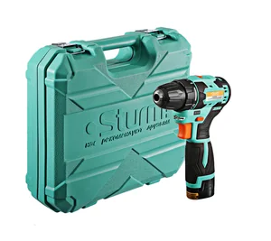Sturm Дрель аккумуляторная бесщеточная 12 В, 32 Нм, 2 акк., пист. рук., 2,0 Ач, кейс CD3512BL