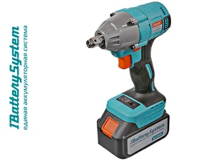 Sturm Гайковерт ударн б/щ 18В, 1BatterySystem, 350Нм, 1/2", 2скор, 1x3.0Ач, кейс CD20350BLC