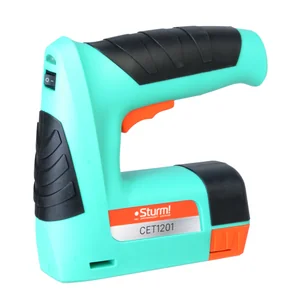 Sturm Степлер аккумуляторный 3.6В, 1.5Ач, тип 53, USB TYPE C, набор скоб, без ЗУ CET1201