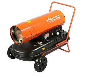 Sturm Дизельная тепловая пушка 30кВт, 640 м3/час, потребл 2.32л/ч, бак 35л, колеса DKH30