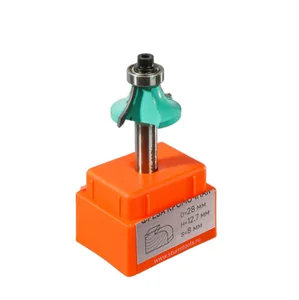 Sturm Фреза кромочная калевочная с подшипником 12,7 мм, dxhxl 28x12,7x57 мм, хв.8 RB09-081328