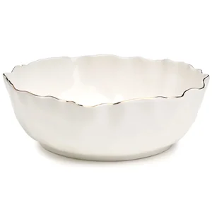 Lefard Салатник CHARM 23*7,5 см 1700 мл (с золотой линией) 779-361