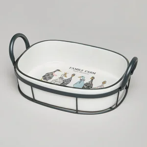 Lefard Форма на метал.подставке FAMILY FARM 30*19*9,5 см. 263-1370