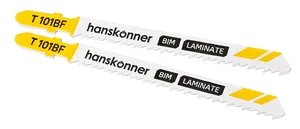 Hanskonner Пилки для лобзика по ламинату 2шт, T101BF (дер,пласт.,фибер.3-30мм) H02-101BF