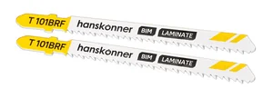 Hanskonner Пилки для лобзика по ламинату 2шт, T101BRF (пласт.,фибер.3-30мм) H02-101BRF