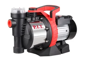 P.I.T. Насос садовый POG1100-P (1100Вт, напор 45м,, произв-ть 63л/мин,удар. пласт)