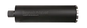 Hanskonner Коронка алмазная LASER по железобетону 122 мм, 1 1/4" , L=450мм, H1055-11-122