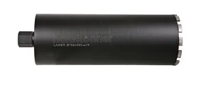 Hanskonner Коронка алмазная LASER по железобетону 152 мм, 1 1/4" , L=450мм, H1055-11-152