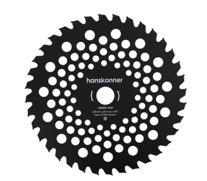 Hanskonner Фреза для бензотрим., Standard 230мм x 25,4x36, с тверд. Напайк., H8952D-1000