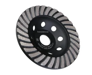 Hanskonner Чашка алмазная, шлифовальная Extreme, 125x22мм, TURBO, H9020-05-125x22-T