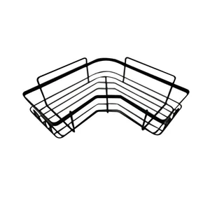 Mallony Полка подвесная угловая GRAPHITE, 25*25*6,5 см 109748-SK