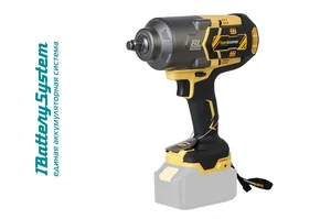 Hanskonner Гайковерт удар б/щ PLATINUM, 18В, 1BatterySystem, 1000Нм, 1/2", без АКБ/ЗУ HCD18100S