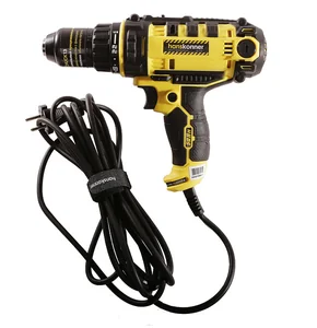 Hanskonner Дрель шуруповерт 450Вт, 50НМ, 0-400/0-1500, МЕТАЛ ПАТРОН 13мм, кабель 4м HID2145P