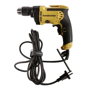 Hanskonner Дрель электрическая PLATINUM, 700Вт, 1700об/мин, 13мм, ПОНИЖАЮЩИЙ РЕДУКТОР HID2175