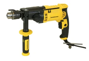 Hanskonner Дрель удар 1000Вт, 0-1100/3000 об, патрон 13мм, ДВЕ СКОРОСТИ, кабель 4 HID21100DS