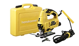 Hanskonner Лобзик электрический 860Вт, 120/12мм(дер/мет), 500-3000, алюм опора,КЕЙС HJS0811LPE