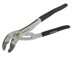 Hanskonner Клещи переставные 300мм, CrV, кнопочный шарнир, зев 70мм, HK1020-06-A300
