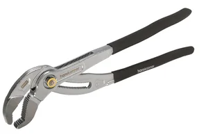 Hanskonner Клещи переставные 400мм, CrV, кнопочный шарнир, зев 90мм, HK1020-06-A400