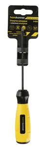 Hanskonner Отвертка шлицевая 3x100 АЛМАЗН. НАКОНЕЧ, твердость 59 HRC, S2, HK1040-16-SL3-100