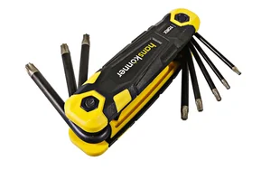 Hanskonner Набор ключей TORX S2 8шт T9-T40, склад. кейс HK1045-04-8T