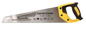Hanskonner Ножовка по дереву, 450мм, 11-12 TPI, SK5, 3D зуб, чистый рез, HK1060-01-4511