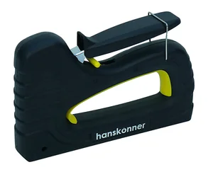 Hanskonner Степлер усиленный меб.,скобы 53(6-16мм),гвозди 300(15-16мм), рессорный, HK1071-01-08