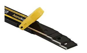 Hanskonner Лезвия 18мм,10шт,оксид.SK2 сталь,0.7мм толщ.,15 сегм.,ULTRA лаз.заточка, HK1076-S2-18