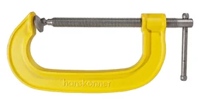 Hanskonner Струбцина G-образная, 150 мм / 6'', чугун, оксидированный винт, HK1078-01-150