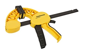 Hanskonner Струбцина быстроз., 150мм, резиновые накладки, 180-200кгс, сжим-разжим, HK1078-08-15