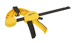 Hanskonner Струбцина быстроз., 450мм, резиновые накладки, 180-200кгс,сжим-разжим, HK1078-08-45