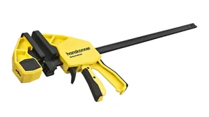 Hanskonner Струбцина быстроз., 450мм, резиновые накладки, 300кгс, сжим-разжим, HK1078-09-45