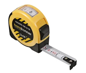Hanskonner Рулетка 3x16мм, с окном для считывания внутренних размеров, HK2010-06-3-16