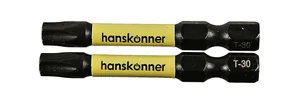Hanskonner Биты T30x50мм, ImpactPower, торсионные, 2шт, HT30-50-2T