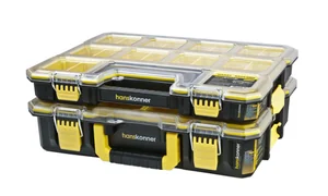 HANSTORAGE Комплект органайзеров 2шт  DUALKIT система хранения PLUS, 440x354x170мм HSP2KIT