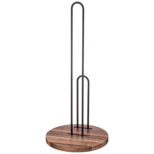 Lefard Держатель Для Полотенец Agness На Деревянной Подставке Диаметр 16 См Высота 35 См 917-131