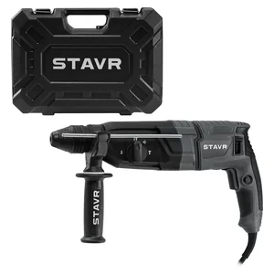 СТАВР Перфоратор SBH 1000-28AV в кейсе SDS-PLUS, 28 мм, AVS, 3 режима, 1000Вт, 3.2 Дж,