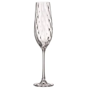 BOHEMIA Набор бокалов для шампанского CORA OPTIC, 260 мл (6 шт) 91L/1SJ70/0/00000/260-664