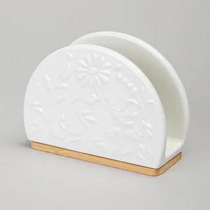 lefard Салфетница Flowers Story На Дерев. Подставке 12*4,5*9 См 474-260