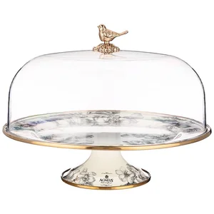 Lefard Тортовница Agness С Крышкой, Серия Яблоневый Сад, Диа.30см. 950-537