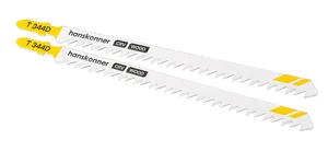 Hanskonner Пилки для лобзика по дер. 2шт быстр. прям.рез (дер.10-70мм,фанер.10-30мм) H02-344D