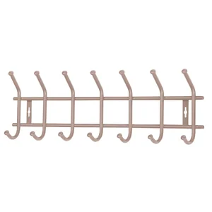 НИКА Вешалка настенная ВНТ7М/БЖ бежевый металлик