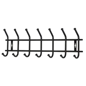 НИКА Вешалка настенная ВНТ7М/Ч матовый черный