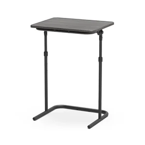 НИКА Столик приставной складной Haushalt HHST4/ДШ дуб шале/матовый черный