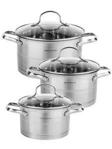 HOFFMANN Набор кастрюль 6пр. НМ 5988