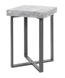 НИКА Табурет с квадратным сиденьем разборный Haushalt HT5-В/СР серый