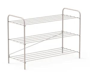 НИКА Этажерка ЭТПР3/БЖ бежевый металлик