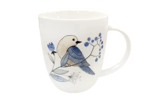 КОРАЛЛ Кружка 420мл. Birds on branches  JS23018