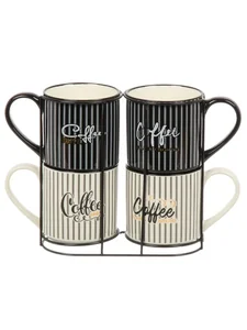 КОРАЛЛ Набор кружек 4пр. Кофечаша BR398/2911P